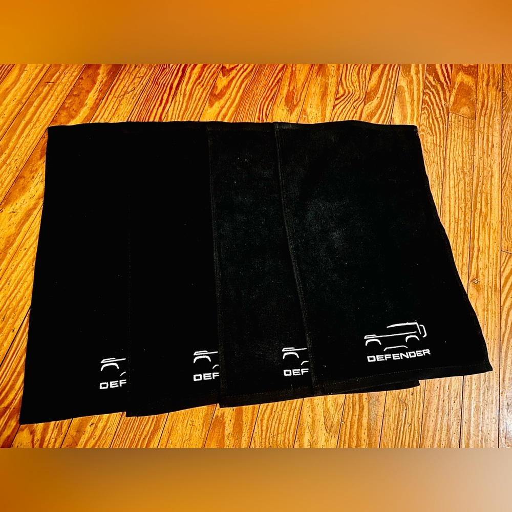 🆕 Set of 4pc Defender 100% Cotton Towels